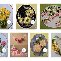 Вышивка лентами