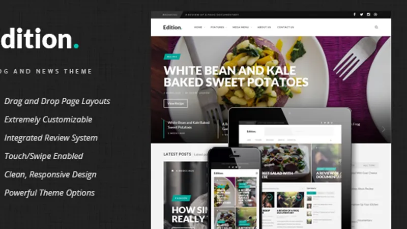 Edition - Responsive News and Magazine