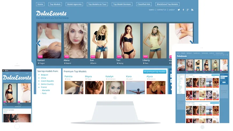 Escort Directory WordPress Theme лучший шаблон для модельного бизнеса и эскорт услуг
