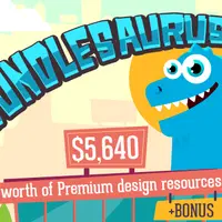 Bundlesaurus: сборник премиум дизайн ресурсов