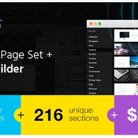 Select - Landing Page Set with Page Builder