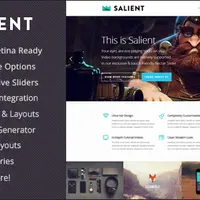 Salient - ультра настраиваемая тема для Wordpress