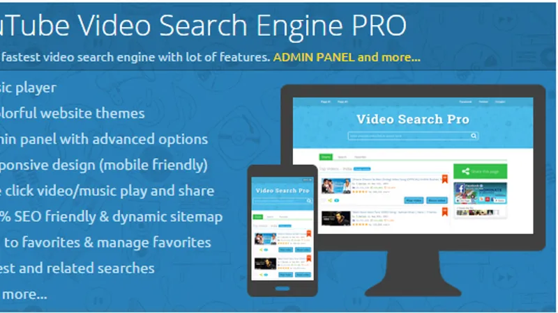 YouTube Video Search Engine Pro