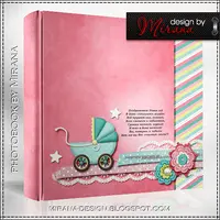 Детская фотокнига 12 месяцев