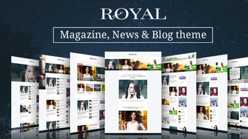 Royal - Responsive WordPress News, Magazine, Blog