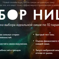 [Пересбор] Бизнес Молодость - Выбор Ниши (2015)