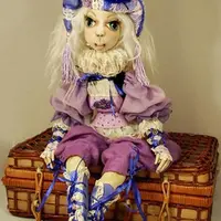 Создание текстильной шарнирной будуарной куклы