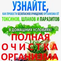 Полная очистка организма в домашних условиях